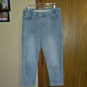 Soft Surroundings Womens Denim Jeans in Light Blue